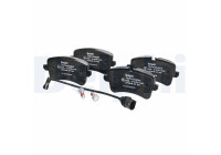 Brake Pad Set, disc brake LP2249 Delphi