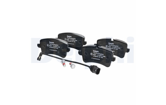 Brake Pad Set, disc brake LP2249 Delphi