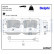 Brake Pad Set, disc brake LP2249 Delphi, Thumbnail 4