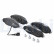 Brake Pad Set, disc brake LP2250 Delphi