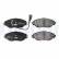 Brake Pad Set, disc brake LP2250 Delphi, Thumbnail 2