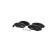 Brake Pad Set, disc brake LP2250 Delphi
