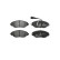 Brake Pad Set, disc brake LP2250 Delphi, Thumbnail 2