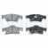 Brake Pad Set, disc brake LP2251 Delphi, Thumbnail 2