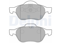 Brake Pad Set, disc brake LP2252 Delphi
