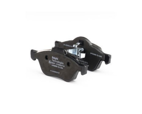 Brake Pad Set, disc brake LP2252 Delphi