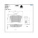 Brake Pad Set, disc brake LP2254 Delphi, Thumbnail 5