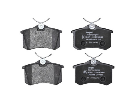 Brake Pad Set, disc brake LP2255 Delphi, Image 3