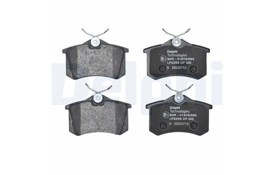 Brake Pad Set, disc brake LP2255 Delphi, Image 2