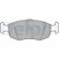 Brake Pad Set, disc brake LP2274 Delphi