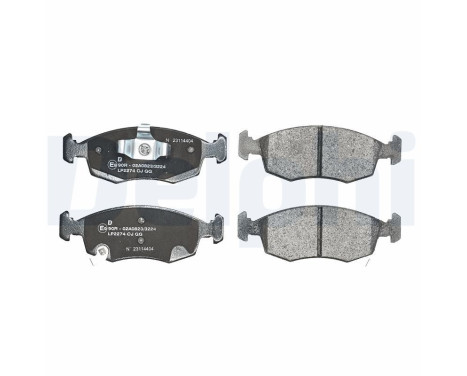 Brake Pad Set, disc brake LP2274 Delphi, Image 2