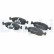 Brake Pad Set, disc brake LP2274 Delphi, Thumbnail 3