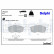 Brake Pad Set, disc brake LP2274 Delphi, Thumbnail 3