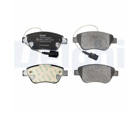 Brake Pad Set, disc brake LP2276 Delphi, Image 2