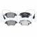 Brake Pad Set, disc brake LP2276 Delphi, Thumbnail 2