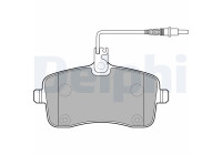 Brake Pad Set, disc brake LP2282 Delphi