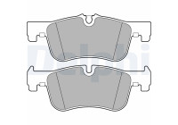 Brake Pad Set, disc brake LP2284 Delphi