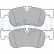 Brake Pad Set, disc brake LP2284 Delphi