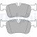 Brake Pad Set, disc brake LP2285 Delphi