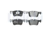 Brake Pad Set, disc brake LP2285 Delphi
