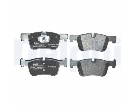 Brake Pad Set, disc brake LP2285 Delphi, Image 2