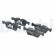 Brake Pad Set, disc brake LP2285 Delphi, Thumbnail 2