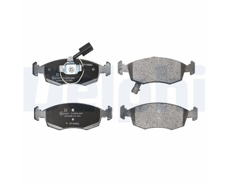 Brake Pad Set, disc brake LP2288 Delphi, Image 2