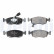 Brake Pad Set, disc brake LP2288 Delphi, Thumbnail 2