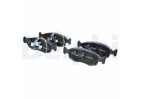 Brake Pad Set, disc brake LP2288 Delphi