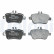 Brake pad set, disc brake LP2289 Delphi, Thumbnail 2