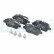 Brake pad set, disc brake LP2289 Delphi, Thumbnail 3