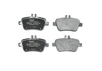 Brake pad set, disc brake LP2289 Delphi
