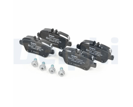 Brake pad set, disc brake LP2289 Delphi, Image 2