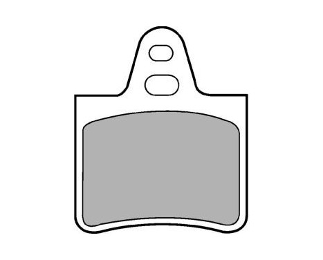 Brake Pad Set, disc brake LP229 Delphi, Image 2