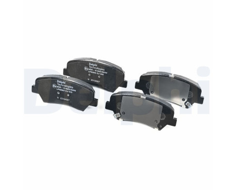 Brake Pad Set, disc brake LP2293 Delphi, Image 3