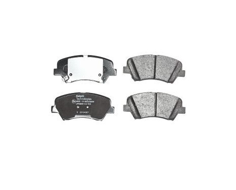 Brake Pad Set, disc brake LP2293 Delphi