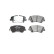 Brake Pad Set, disc brake LP2293 Delphi
