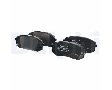 Brake Pad Set, disc brake LP2294 Delphi, Image 2
