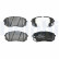 Brake Pad Set, disc brake LP2294 Delphi, Thumbnail 3