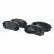 Brake Pad Set, disc brake LP2294 Delphi