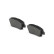 Brake Pad Set, disc brake LP2295 Delphi, Thumbnail 3