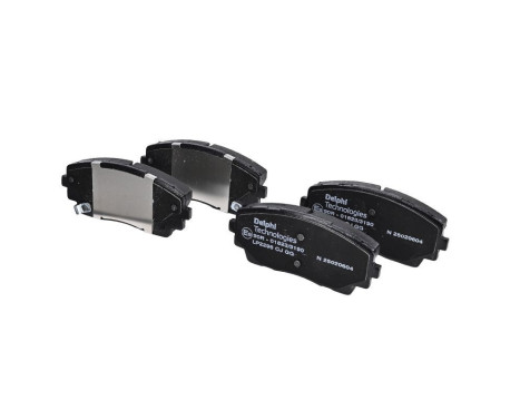 Brake Pad Set, disc brake LP2296 Delphi, Image 2