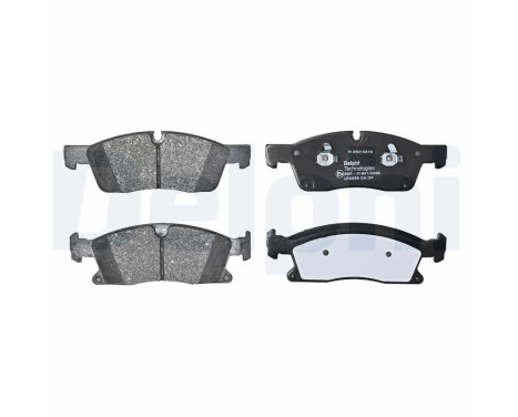 Brake Pad Set, disc brake LP2298 Delphi, Image 3