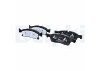 Brake Pad Set, disc brake LP2298 Delphi