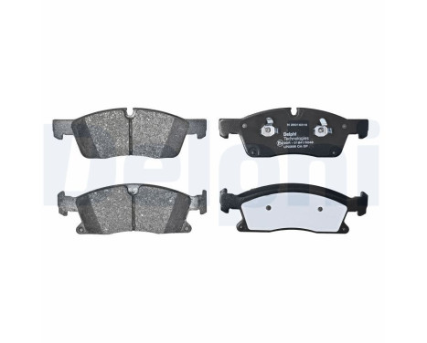 Brake Pad Set, disc brake LP2298 Delphi, Image 2