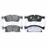 Brake Pad Set, disc brake LP2298 Delphi, Thumbnail 2