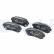 Brake Pad Set, disc brake LP2303 Delphi