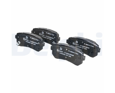 Brake Pad Set, disc brake LP2303 Delphi, Image 2