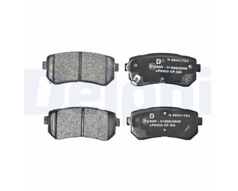 Brake Pad Set, disc brake LP2303 Delphi, Image 3