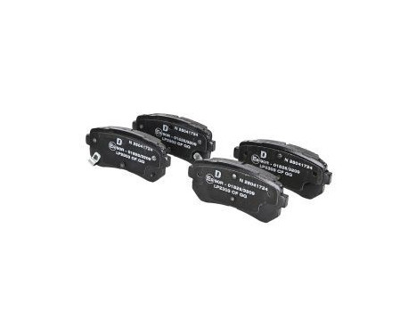 Brake Pad Set, disc brake LP2303 Delphi